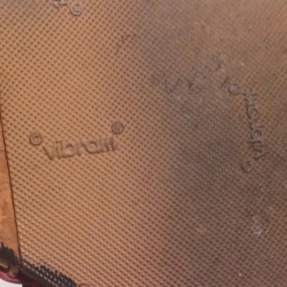 ZALO Leather and Straw Wedge Sandals - Picture 9 of 10